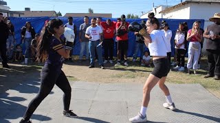 Bakersfield Boxing 9 The Nightmare vs La Diabla [upl. by Bax]