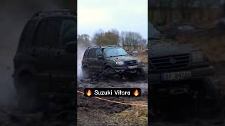 Hard Off Road Suzuki Vitara 4x4 mudding offroading [upl. by Pieter]