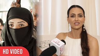 Every Burkha Girl Is Not A muslim  Never Judge Any Person  Sana Khan Reaction On Judgement [upl. by Hemphill]