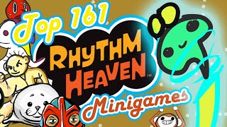 Rhythm Heaven A Series Retrospective and Top 161 Minigames Ranking EVERY Minigame [upl. by Guthrey]