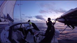 Sailing Across an Unbelievably Calm Bay of Biscay  Ep 5 [upl. by Nylirret]