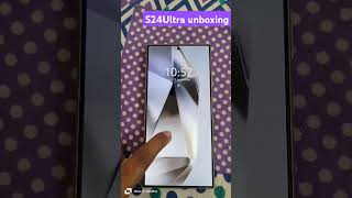 S24Ultra unboxing smartphone titanium bodyz00m power [upl. by Gayner]