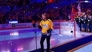 Keith Urban sings Star Spangled Banner before Game 3 [upl. by Josephson243]