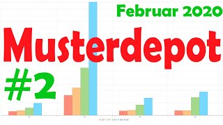 Dividendenstrategie  Musterdepot Folge 2  Februar 2020 [upl. by Eiramanad431]