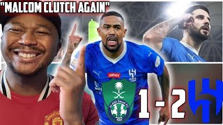 𝐌𝐀𝐋𝐂𝐎𝐌 𝐂𝐎𝐌𝐄𝐒 𝐂𝐋𝐔𝐓𝐂𝐇 𝐀𝐆𝐀𝐈𝐍  Al Ahli 12 Al Hilal MATCH REACTION [upl. by Dorothy]