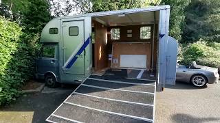 Converting an LT35 Horsebox to Camper [upl. by Laughton426]