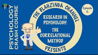 Psychology Crash Course 6 The Correlational Method [upl. by Dnob]