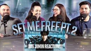 Jimin quotSet me free p2quot Reaction  This is a whole other side to Jimin 😮  Couples React [upl. by Atikihc789]