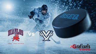 RSEQ D2 Hockey Féminin 🏒 TroisRivières  Drummondville 20240921 [upl. by Nylyrehc]