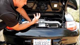 Detailing Car Engine PorscheTurbo S part 1 [upl. by Ebonee]