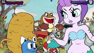 Mugen Request Team Inkwell Isle One vs Team Inkwell Isle Three Cuphead [upl. by Ericha815]