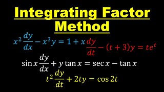 Solving Basic Differential Equations with Integration Differential Equations 6 [upl. by Fanestil950]