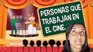 Aprende en Inglés el vocabulario de personas que trabajan en el cine [upl. by Dannel]