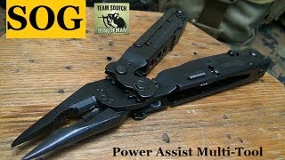 SOG Power Assist MultiTool [upl. by Eniamurt27]