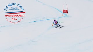 Championnats du Monde Ski Alpin Junior  JOUR 2 [upl. by Ellivnarg158]