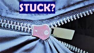 How to fix stuck zipper [upl. by Kynthia806]