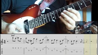 IMPROVISATION Technique 1 Chromatic approach  LICKS with TAB [upl. by Chapman131]