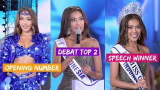 SESI DEBAT DIBABAT HABISFULL Penampilan Ketut Permata di Final Miss Cosmo International 2024 [upl. by Mandell]