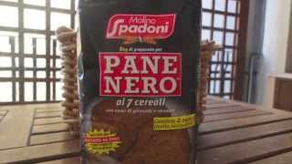 Come fare il PANE NERO con la macchina del paneCereals bread for bread machines [upl. by Aiderfla]