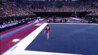 Aly Raisman  Floor  2012 Visa Championships  Women  Day 1 [upl. by Lladnarc721]