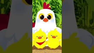 Los Pollitos Dicen🐥 Pío Pío Pío Pinkfong Shorts Animales [upl. by Oderfodog872]