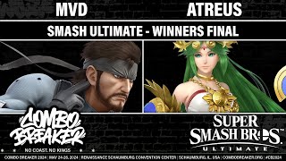 COMBO BREAKER 2024 WINNERS FINAL  MVD Snake vs Atreus Palutena  Smash Ultimate [upl. by Robma]