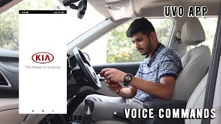 KIA UVO App  VOICE COMMANDS  EXPLAINED [upl. by Novyad545]