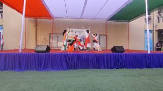 kannada preamble song dance  republic day performance by Jain school kids [upl. by Clellan]