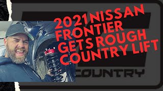 2021 Nissan Frontier gets a Rough Country Lift [upl. by Chema673]