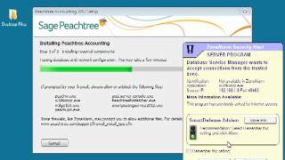 Install Sage Peachtree on a New Server [upl. by Remle]