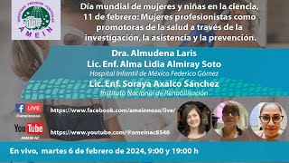 Mujeres como promotoras de la salud a través de la investigación la asistencia y la prevención V [upl. by Glory75]