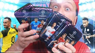 Match Attax MEGA SAMMELDOSEN 201819 Champions League UNBOXING [upl. by Kahle90]