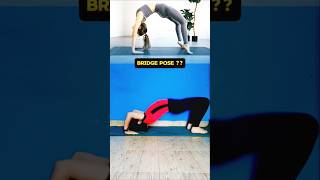 How to Do the Bridge Pose Tutorial shorts viral [upl. by Onibla992]