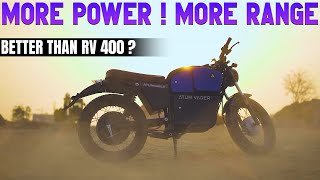 Indias 1st Cafe Racer Electric Bike  Atum Vader  MVS Auto [upl. by Luht]