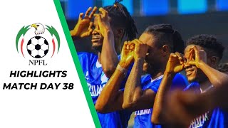 Nigeria Premier Football League NPFL Match Day 38  Highlights  NPFL 2324 [upl. by Yema]