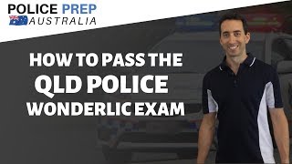 How to Pass the QLD Police Wonderlic Test [upl. by Buyers]