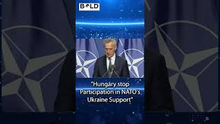 Hungary stopped Participation in NATOs Ukraine Support nato hungary ukraine shorts viral war [upl. by Wilfred518]