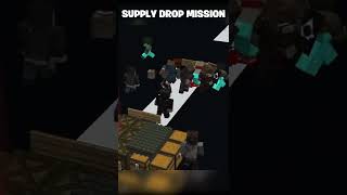 The Supply Drop Mission Trapped For 100 Days in a Minecraft Zombie City shorts [upl. by Ahseiyn]