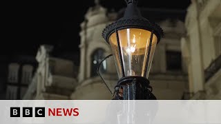 Kings Coronation The last lamplighters of London  BBC News [upl. by Helge]