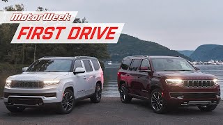 2022 Jeep Wagoneer amp Grand Wagoneer  MotorWeek First Drive [upl. by Marcel]