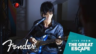 In Conversation with Johnny Marr  The Great Escape Festival 2018  Fender [upl. by Oakman]