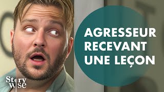 Agresseur Recevant Une Leçon Brutale  DramatizeMeFrance [upl. by Saum]