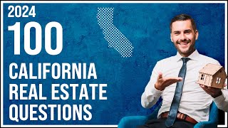 California Real Estate Exam 2024 100 Questions with Explained Answers [upl. by Hcib656]