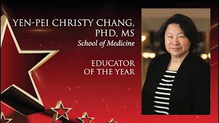 Educator Of The Year YenPei Christy Chang [upl. by Jaeger]