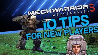 Mechwarrior 5 Mercenaries  10 Tips for New Players [upl. by Ardnaxela77]