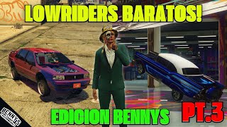 TUNEA ESTOS COCHES DE LA CALLE EN GTA 5 ONLINE PT3 EDICION BENNYS [upl. by Nwahsor]