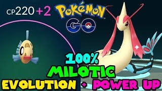 Evolving PERFECT 100IV FEEBAS TO MILOTIC IN POKEMON GO  POKEMON GO MAX CP MILOTIC POWER UP [upl. by Ayekahs]