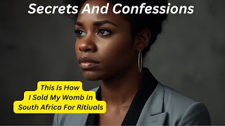 I Sold My Womb In South Africa For Money Making Rituals [upl. by Devona]