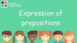 Using Prepositions Positional Language in Spoken Language [upl. by Hinze215]