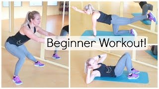 Complete 30 min Beginner Workout  Oefeningen voor thuis [upl. by Kloster]